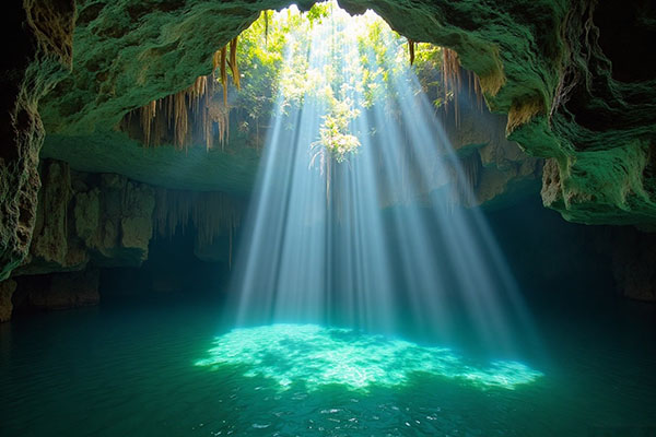 Recorre Yucatán y nada en sus cenotes cristalinos más bellos. Guía completa con tips, ubicación y precauciones para cuidar este ecosistema.