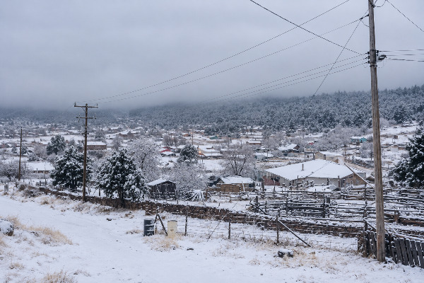 Las imponentes cumbres heladas de Chihuahua